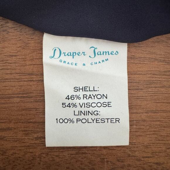 Draper James Geranium Floral Wrap Dress – Size 8 (Excellent Pre‑Owned) - Picture 10 of 11